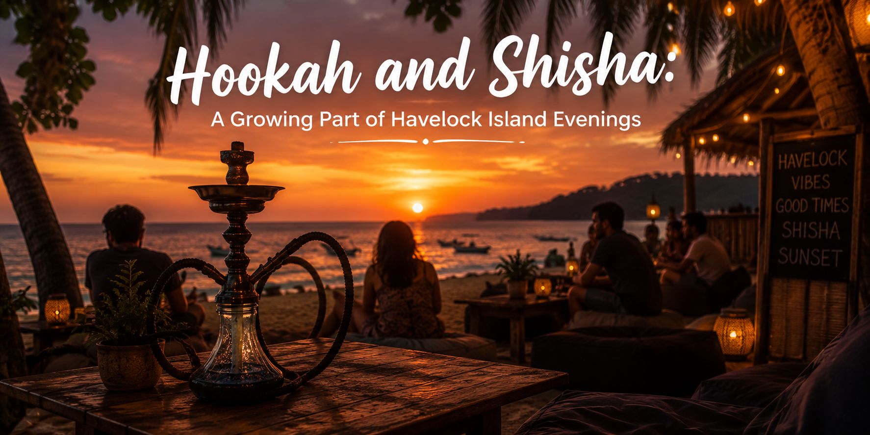 Hookah and Shisha: A Growing Part of Havelock Island Evenings